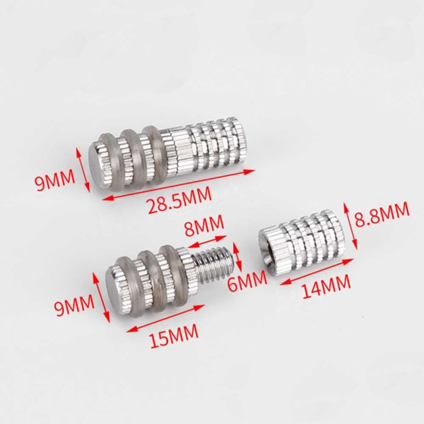 Hyllytuki lasihyllyteline 9X28.5MM10 kpl 10 kpl 9x28.5mm10 Pcs