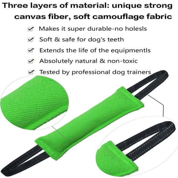 Hund rep Leksaker Tandslipning Hund Biting Stick Interactive Dog