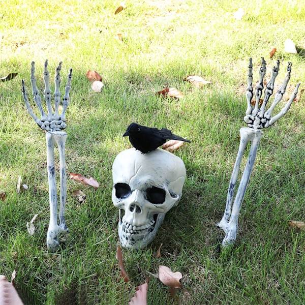 Halloween Decoration Props Simulation Skeleton Hand Bone SET B Set B
