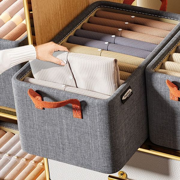 Tøj Opbevaringsboks Separator Bokser Opbevaringskurv