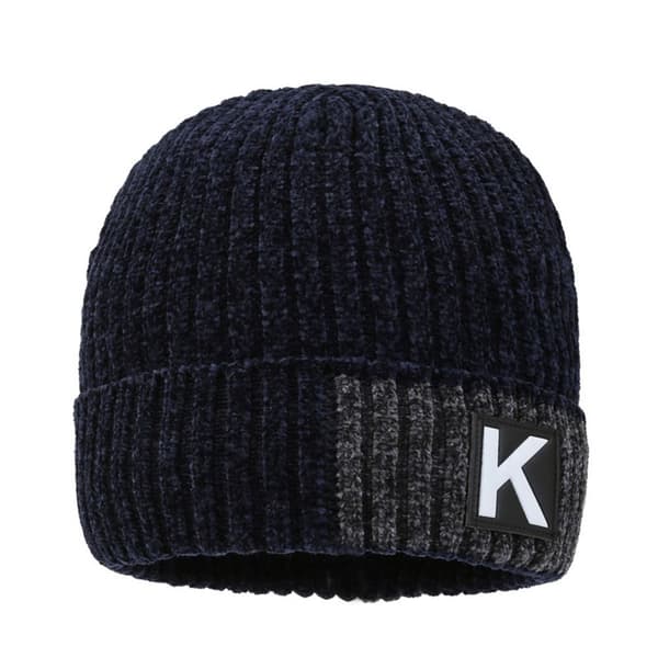Strikkeluer Vinterluer MARINEBLÅ navy blue