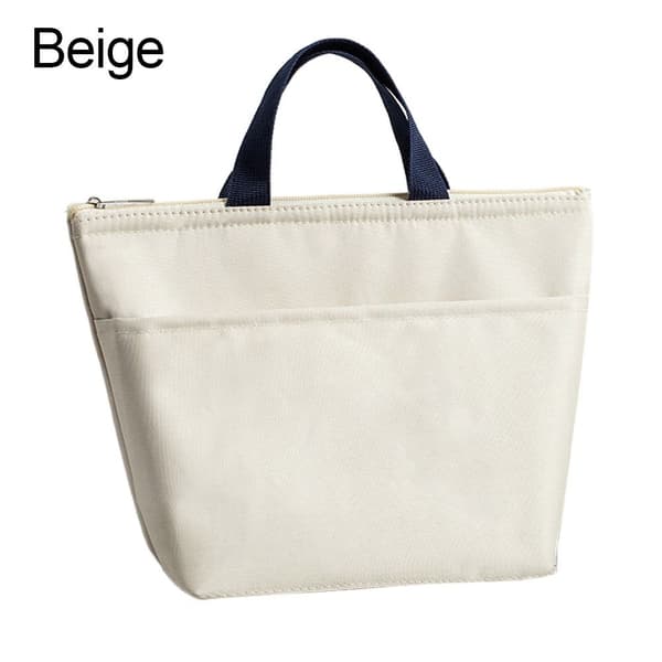 Lounaskassi, kantokassi, BEIGE Beige