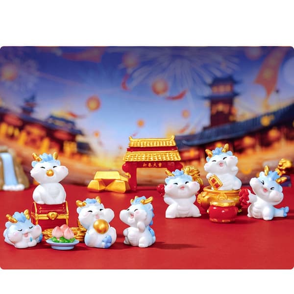 China-Chic Figurine Miniature Figurer TYPE D TYPE D Type D