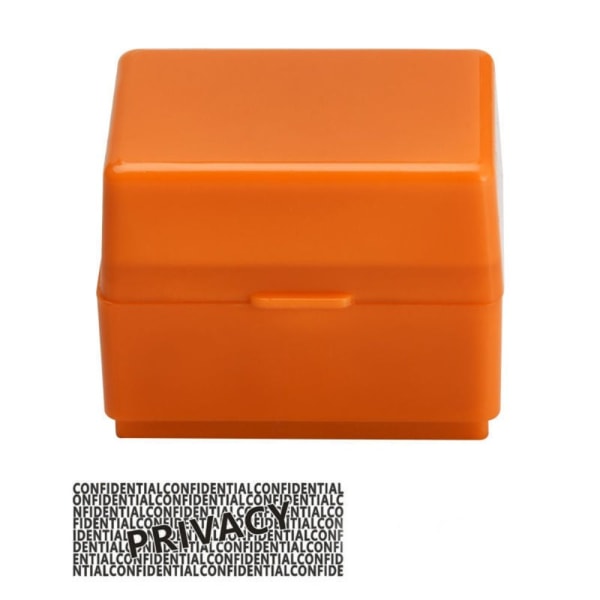Roller Stamp Security Data Defender ORANGE orange