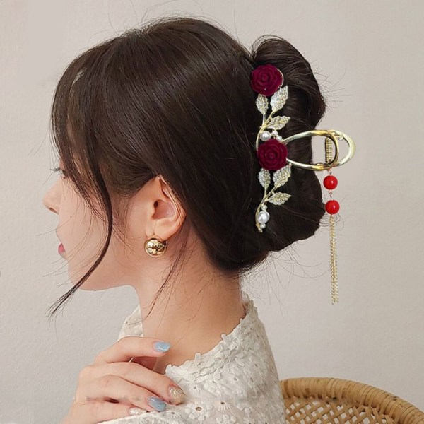 Rose Grab Clip Naisten hiusneula B B B