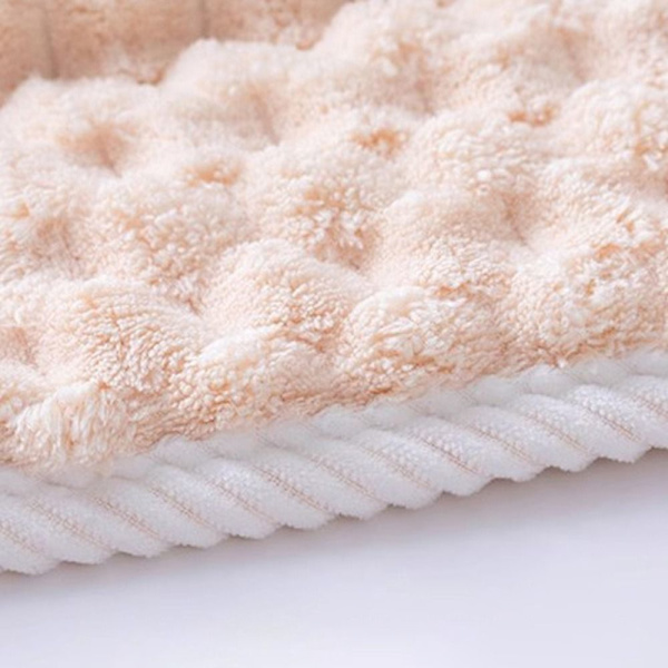 Torrt hår Cap Handdukar Cap ROSA ENLAGER ENLAGER Pink Single Layer-Single Layer