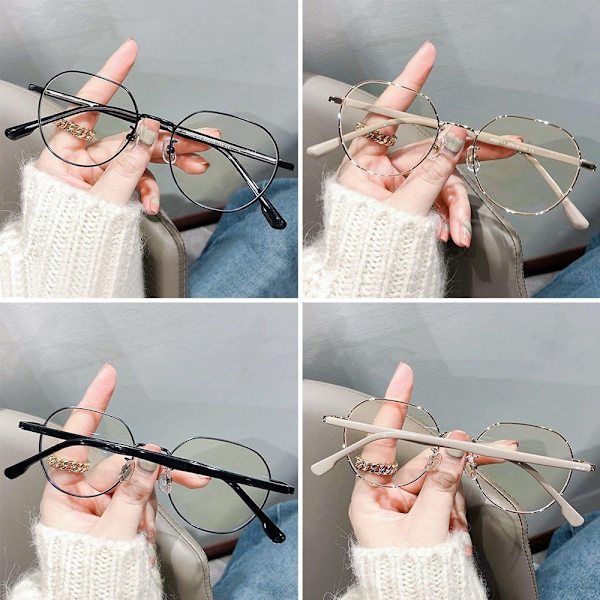 Anti-Blue Light Glasses Myopia Glasses GOLD STRENGTH 250 Gold Strength 250