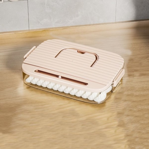 Dumpling Box Mat Förseglingsbox ROSA ONE LAYER ONE LAYER Pink One Layer-One Layer