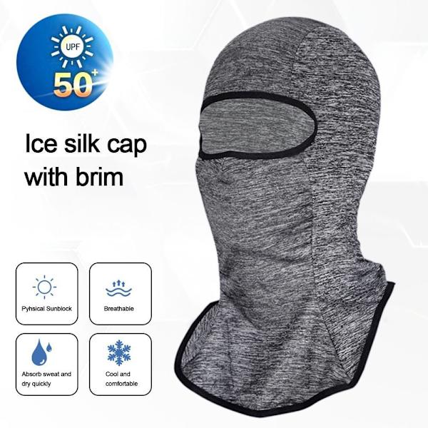 Full Face Cap Cykling Balaclava SORT black