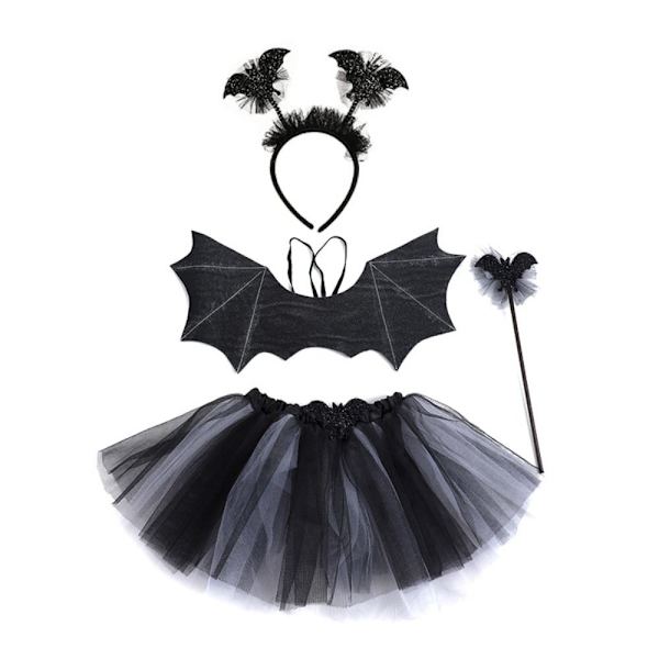 Bat Wings -setit Halloween Cosplay -asu 4 3 kpl / set 4 3 kpl / set 4 3pcs/set