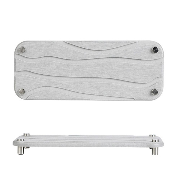 Vaskbakke Badeværelsesvask Organizer LYSGRÅ STIL 2 STIL 2 Light Grey Style 2-Style 2
