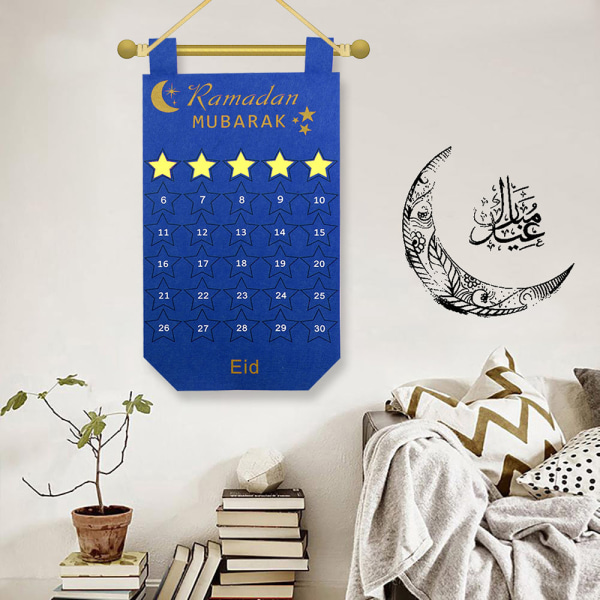 Ramadan Mubarak nedräkningskalender för adventskalender STIL1