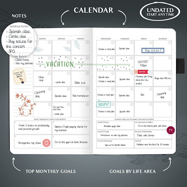 Organizer Notebook Organizer Journal Notebook