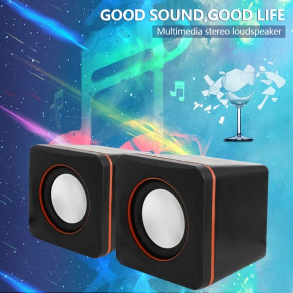 Computer Mini Audio Kablet Computer Højttaler Stereo Sound Bar