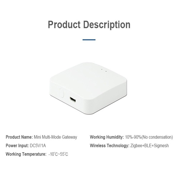 Smart Gateway Hub fjernbetjening BLUETOOTH