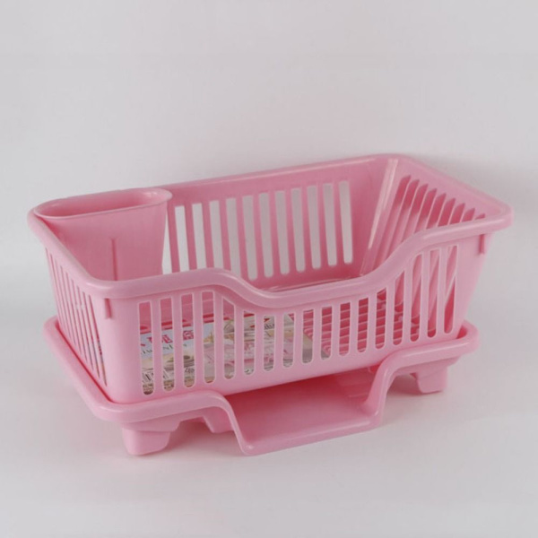 Diskställ Torkställ Redskap Avloppsställ ROSA Pink
