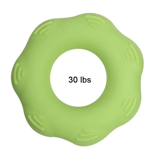 2 STK Grippering Håndgrep GRØNN 30 LBS green 30 lbs