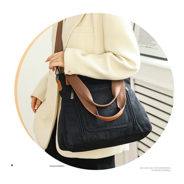 Skulderveske Tote Bags SVART black