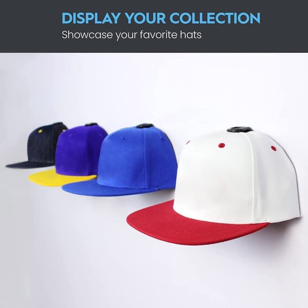 6kpl hattukoukku baseball- cap VALKOINEN White