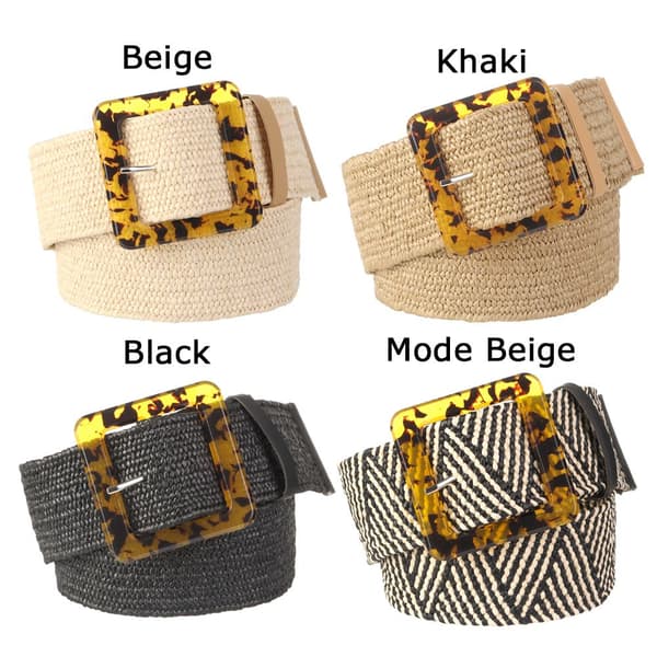 Dambälte Casual Sommarflätat midjebälte MODE BEIGE mode beige
