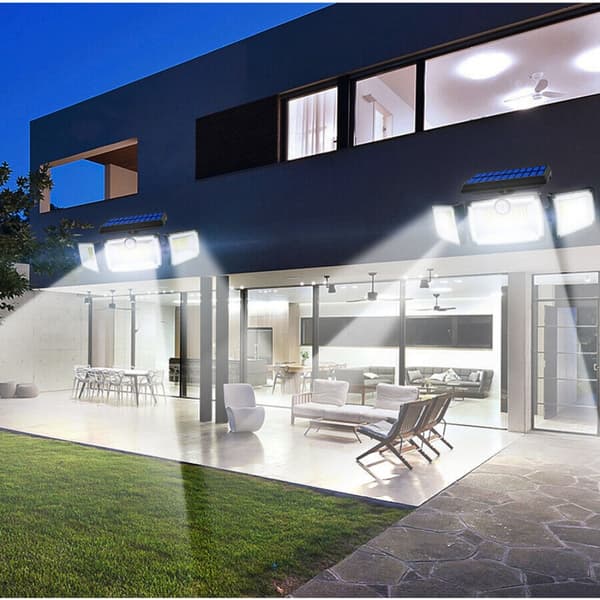 Solar Light LED 3-hodet