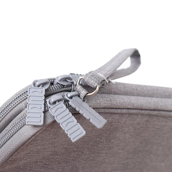 Digitaalinen säilytyspussi Datakaapelin organizer GREY 2 2 grey 2-2