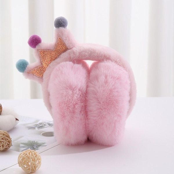 Korvanlämmitin Taitettava cover CROWN-PIN CROWN-PINK Crown-Pink