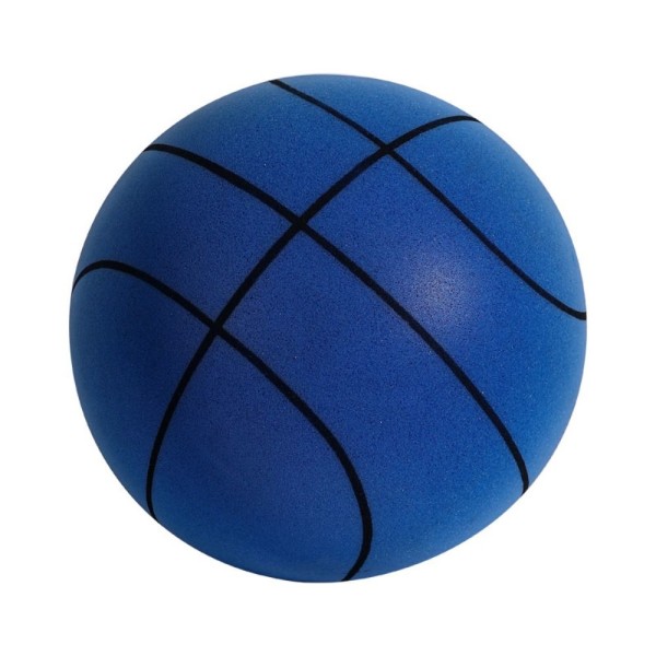 Silent Basketball Bouncing Basketball BLÅ 21CM Blue 21CM