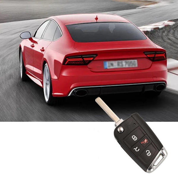 Remote Key Shell Folding Key Case MED HU66 KLING MED HU66 with HU66 blade