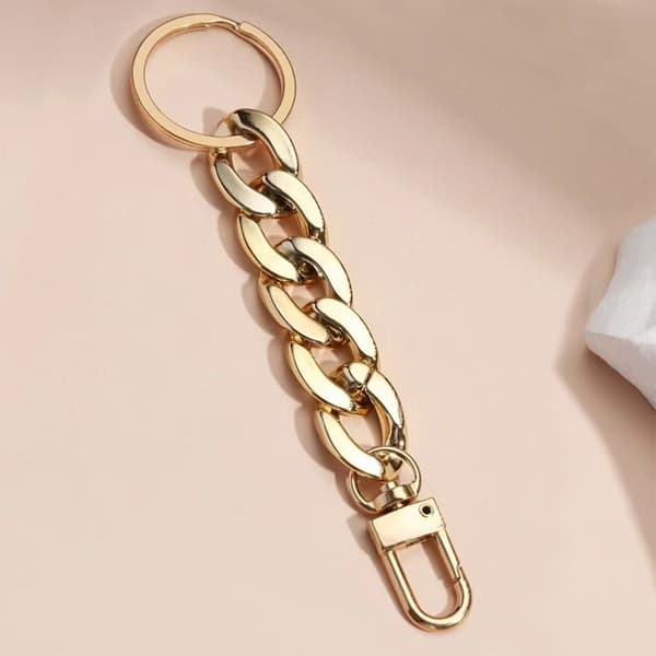 3 Stk Nøglering Link Chain RØD Red