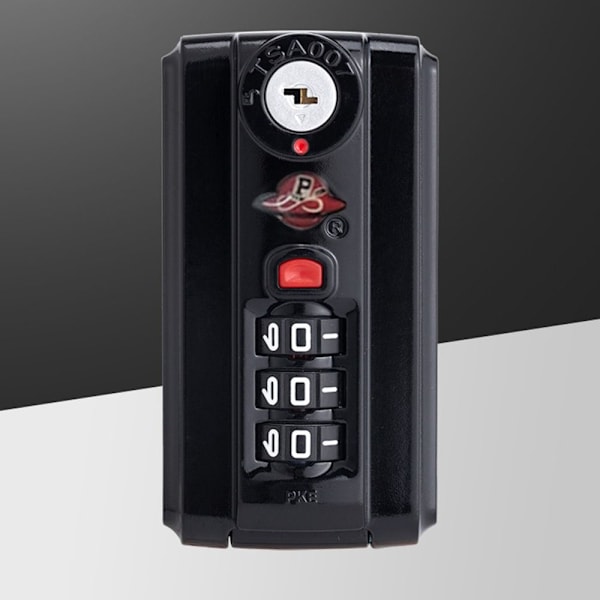 3-cifret kombinationslås Custom Password Lock GRÅ Grey