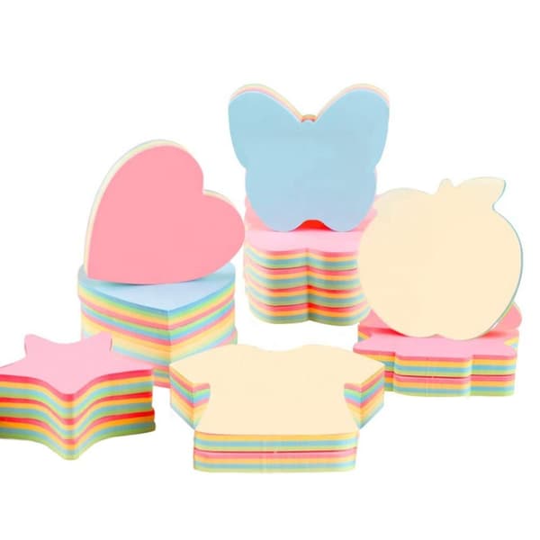 10 Pads Stick Notes Memo Pad Sticky Itsekiinnittyvä