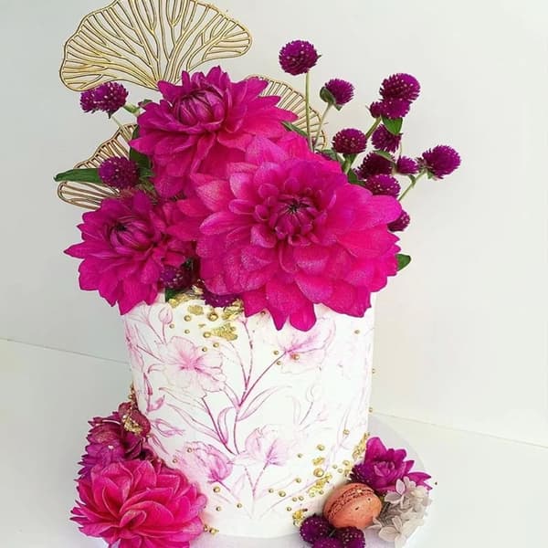 5 stk Cake Topper Kakeinnsats Cupcake Topper 5pcs