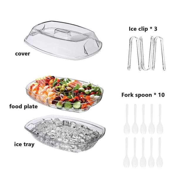 Avkjølt serveringsbrett Iced serveringsbrett SETT 1 SETT 1 Set 1