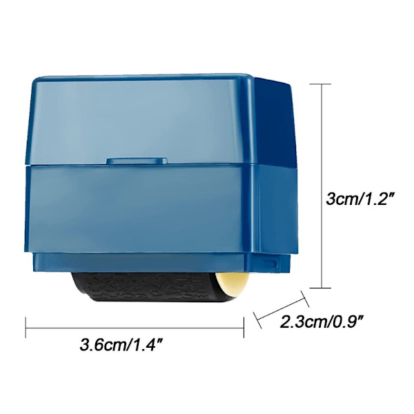 Roller Stamp Security Data Defender KELTAINEN yellow