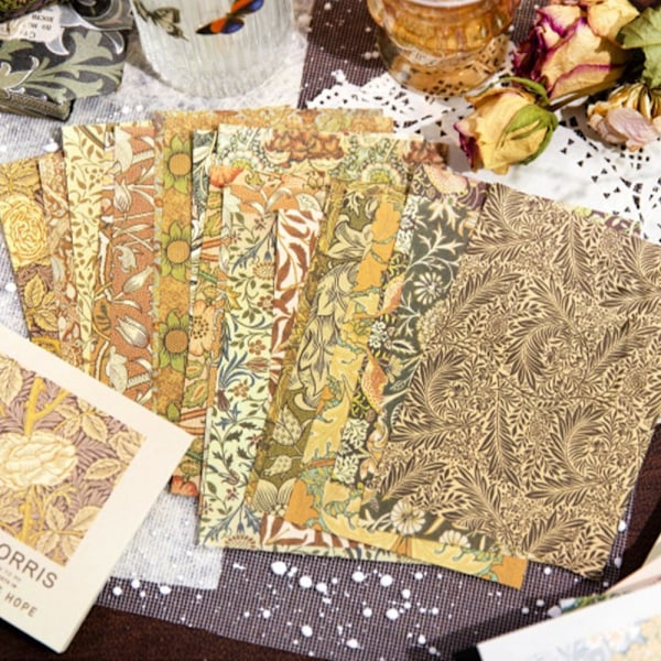 100 st/lot Memo-block Material Papper Bokdekoration 1 1 1