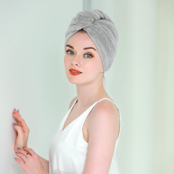 Hiustenkuivahattu cap HARMAA grey