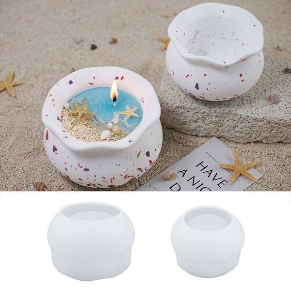 Candle Jar Mold Lysestake Mold S S