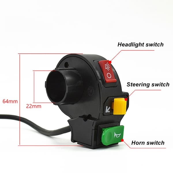 Motorcykelstyreomkopplare Moto Light Controller B B B