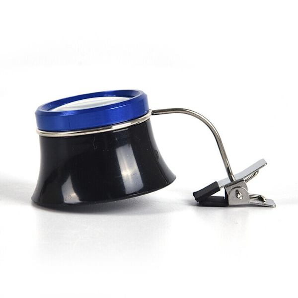 Clip-On Eye Loupe Brilleforstørrelsesglas forstørrelsesglas 20 X 20 X 20 X