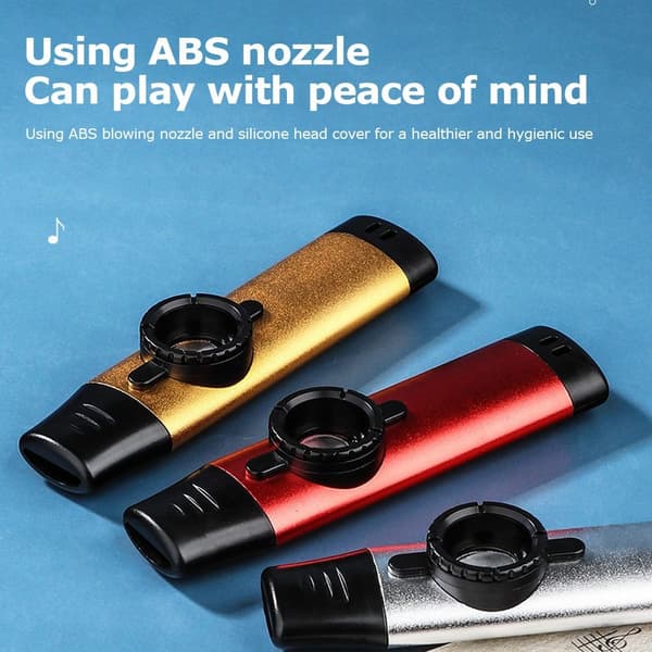 Metall Kazoo Professional SILVER Silver