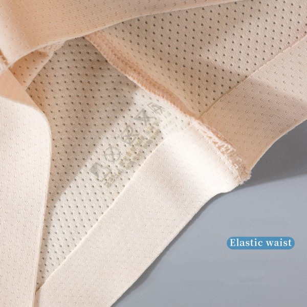 Summer Ice Silk Andas Plus Size Seamless Byxor WHITE L White L (55-72.5kg)
