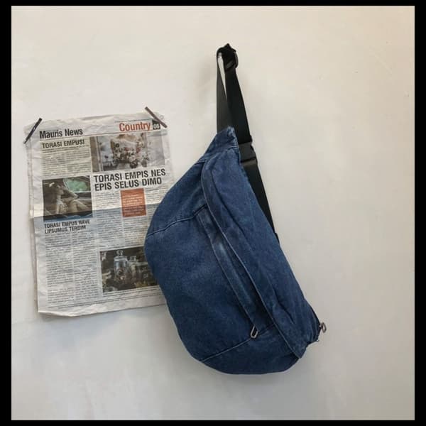 Midjeväska Reseplånbok BLÅ blue