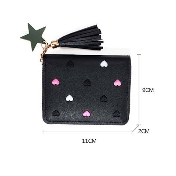 Kolikkokukkaro Pieni Lompakko TUMMAN PINKKI Dark Pink