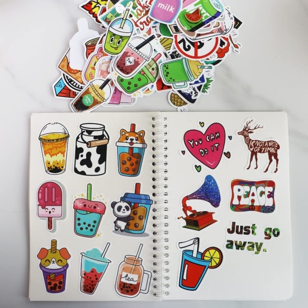 Sticker Book Organizer Book Stickers Opbevaring