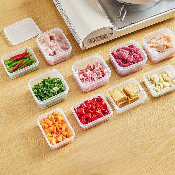 3/4stk Fresh Storage Box Dispenser Box LITEN Small