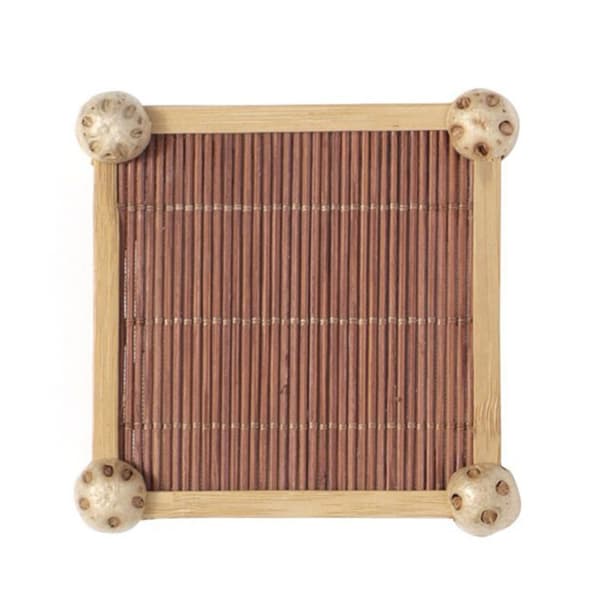 3 stk. Cup Mat Bambus Coasters C2 C2 C2