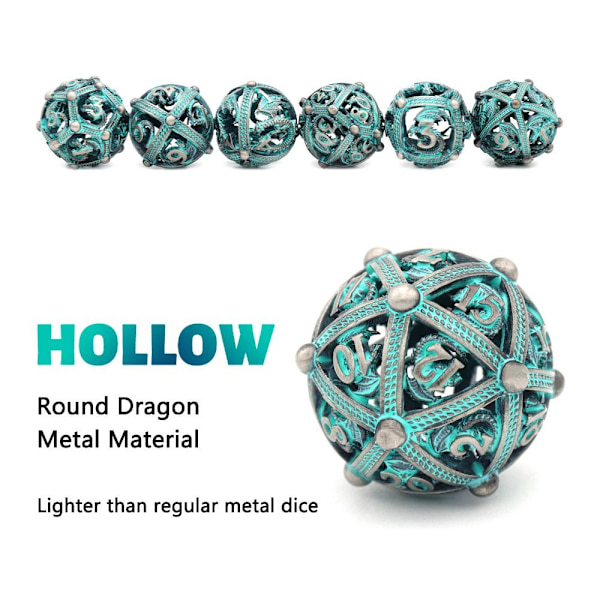 7 kpl / set DND Dice Polyhedral Dice 04 04 04