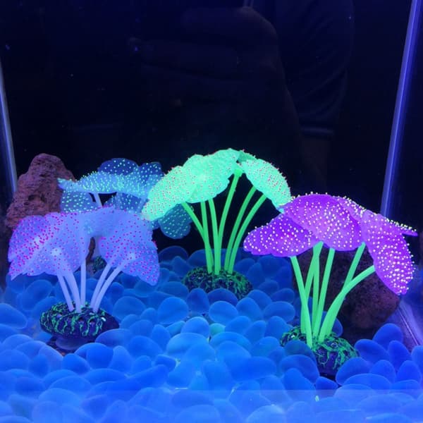 Kunstig Plante Akvarium Dekor RED DOT RED DOT Red Dot