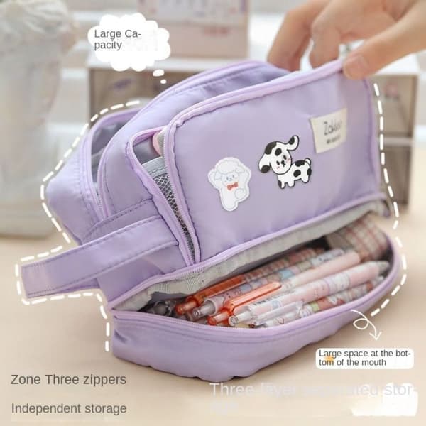 Pencil Case Penal BLUE Blue